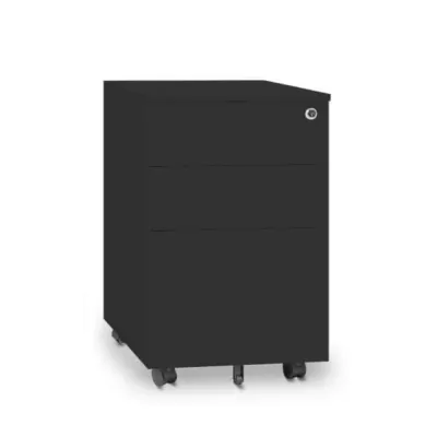 INDESK 3 Drawers Steel Cabinet ตู้ลิ้นชักเหล็ก 3 ชั้น มีล้อเลื่อน