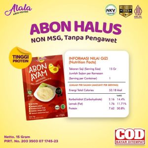 Abon Bayi Mpasi 8 Bulan Non Msg - Mpasi Makanan Bayi