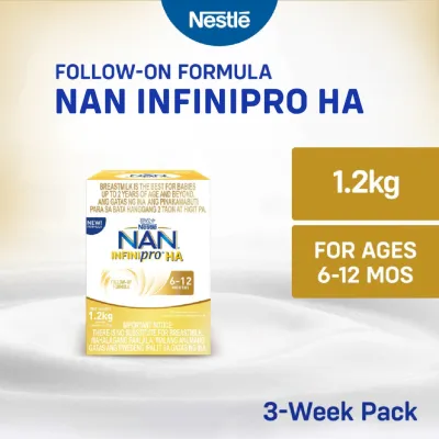 NAN INFINIPRO HA Two Follow-on Formula Milk Powder for 6-12 Months Old 1.2kg
