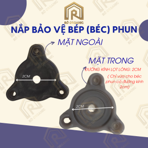 (HCM) Phụ Kiện Nắp Nhựa Đậy Bảo Vệ Đầu Phun Béc( Bép) Phun Nắp Gắn Đầu Phun Phụ Kiện Máy XôngTinh dầu - Rô Organic