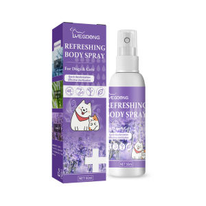 YEGBONG Lavender Oil Pet Deodorizer Spray Long Lasting Puppies Pet for Smelly Deodorizing Perfume Spray Remove Odor Freshing Air Pet Odor Removers Pet Perfume Pet Spray Nourishing Hydrating Pet Deodorizing Spray For Sensitive Skin Pet