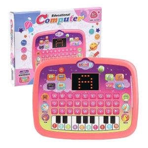 Tablet Belajar Huruf Edukasi Anak Mainan Tablet Musik Piano Anak Laptop Mainan Early Edukasi Anak