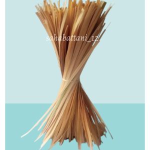 Iratan bambu anyaman 50cm polos - bahan anyaman 100pcs halus