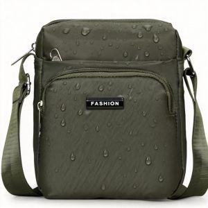 #1212 Waterproof Nylon Crossbody Bags Multi-Pocket Sling Bag For Men Women Travel Work Shoulder Bag