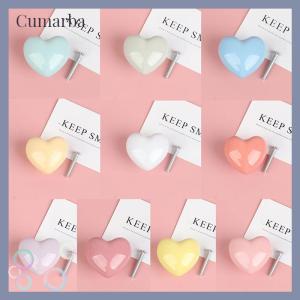 [Cumarba] Cartoon Color Hand-in-hand Wardrobe Door Single-hole Round Drawer Handle