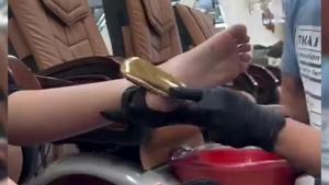 Hard Skin Remover Glass Foot File 2025 New Foot Callus Remover with Hydrating and Anti-Cracking Foot Cream Foot rasp Foot File and Callus Remover Tools for Feet (Blue)