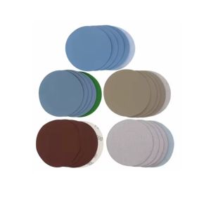 CHLOCH 15 Pcs 5 inch Đĩa chà nhám Vòng tròn 1000-5000 Grit Đĩa giấy nhám Cao cấp Chống thấm nước Đĩa mài mòn Công dụng đánh bóng