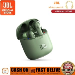 JBL T220 TWS Wireless Bluetooth Earphones Tune 220 Noise Reduction Earbuds Stereo Headset with Mic