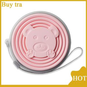 [Buytra] Folding Cup Foldable Collapsible Telescopic Silicone Water Bottle Teacups