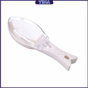 Yiha ที่ขูดถอดเกล็ดปลา อุปกรณ์ครัว  มีกล่องเก็บเกล็ดปลาไม่ให้เลอะ ของใช้ภายในครัว Fish scale scraper