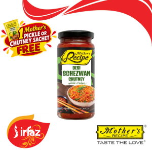 Mothers Recipe Desi Schezwan Chutney 250g | Chutney Schezwan India | Sos Cili Schezwan | Sos Pedas