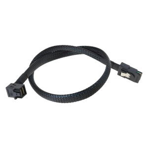 Internal SFF 8087 to 90 Degree MiniSAS 8643 Cable for Connecting Hard Drives and Servers with Coaxials Interfaces