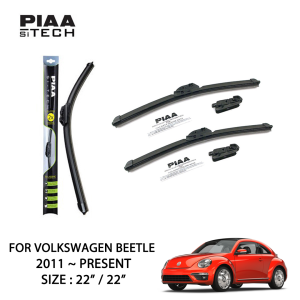 Volkswagen Beetle PIAA Si-Tech Silicone Wiper (22" / 22")