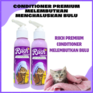 CONDITIONER RIICH MERAWAT MELEMBUTKAN MENGHALUSKAN BULU KUCING