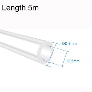 MIRELINA Food Grade Silicone Tube Transparent Flexible Silicon Pipe Flexible Tube