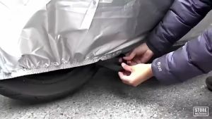 UV Universal Motorcycle Cover Outdoor Dustproof&Sunshield&Waterproof Motor Raincoat With Lock-Holes