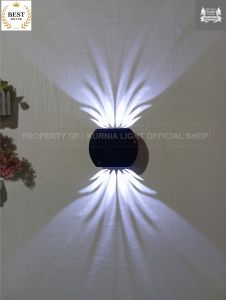 Lampu Dinding Moderen Aesthetic Tahan Air IP65 Mudah Dipasang