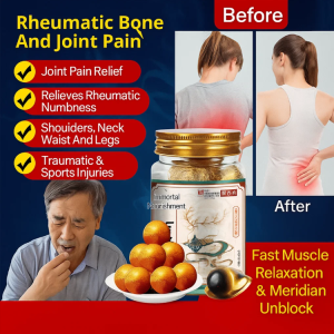 【Specialized for Leg and Hip Pain】Deer Tendon Pills Joint Pain Relief Natural Herbal Supplement