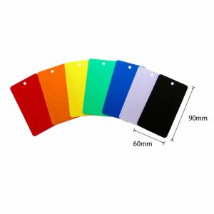 100Pcs Plastic Tag Card Waterproof Tagging Card For Goods Marking