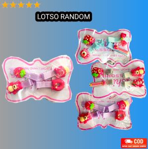 Jepit Rambut Anak Karakter Kartun Lucu Aksesoris Rambut Anak Jepitan Fashion Wanita Jepitan Lotso / DLL / R S