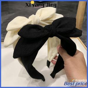 XYJ Flash Sale Home Đẹp Mới Lớn Bow Thỏ Tai Mũ Nón Cho Phụ Nữ Headband Cô Gái Cổ Điển Bow Tóc Ban Nhạc Rộng Hoop Hairband Tóc Phụ Kiện