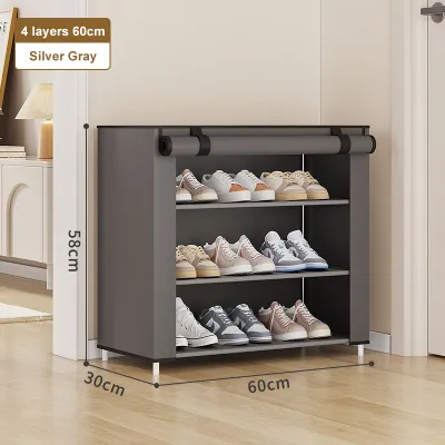 Shoe Rack Organizer Multifunctional 10 Layers Home Use Simple Shoe Cabinet Dustproof shoe rack cabin