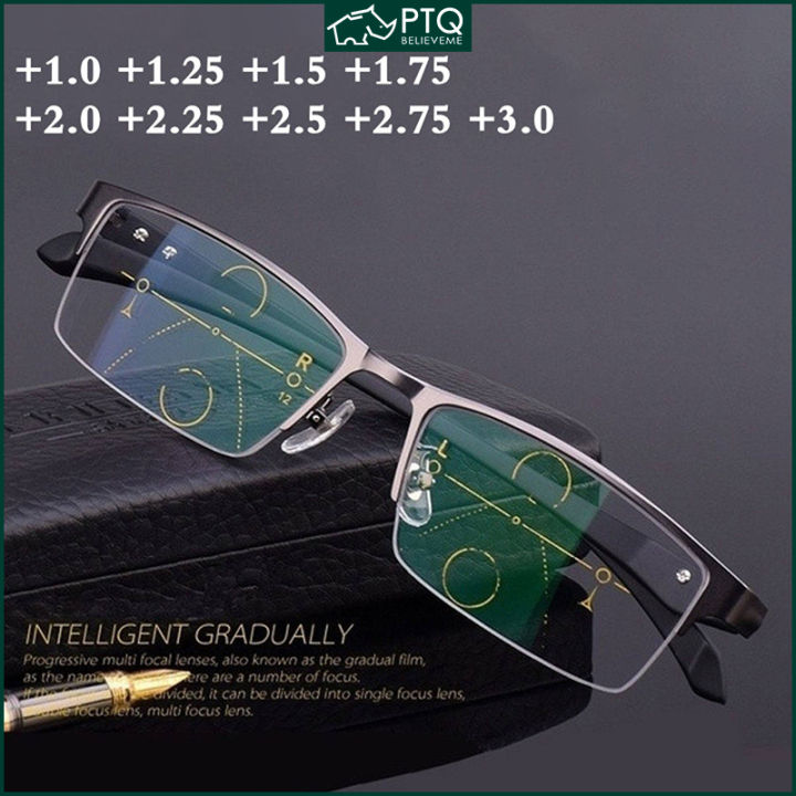 Kính Đọc Sách Đa Tiêu Cự Kính Đa Tiêu Tiến Bộ Kính Nam Nữ Nửa Vành Kính ...