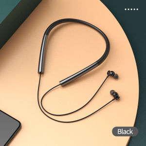 A2 Bluetooth Kompatibel 5.0 Headphone Nirkabel IPX5 Magnetik Olahraga Earbud Headphone Leher Gantung 48 Jam Masa Pakai Baterai