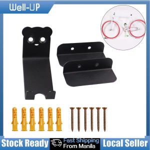 1SET Bike Wall Mounted Bicycle Stands Steel Support Cycling Pedal Tire Storage Hanger Rack