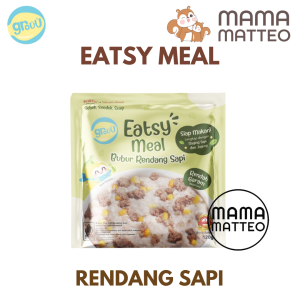 GROUU Eatsy Meals 120gr / Bubur MPASI Bubur Instant Makanan Bayi Anak