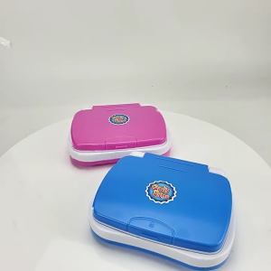 Toddler Simulation Laptop Computer Game Electronic Multifunctional Toy Sound Flashing Light Baby Educational Toy Gift