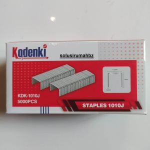 STAPLES NAIL 1010J 5000pcs perkotak Tembak Refill Stapler Staple Gun Nailer 10mm 1010 isi 5000 pcs paku