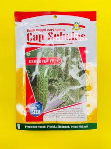 Benih pare unggul GENERIK F1 dari cap sebelas. Isi 10gram MANTAB