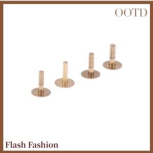 [Falsh F] 2Pcs Copper Watch Dial Feet 0.64 0.69 0.74 0.79 0.94mm Stem Watch Movement Repair Watch Replacement Spare Parts Accessories