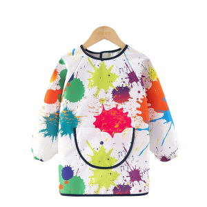 Waterproof Art Smock Painting Apron Long Sleeve for Arts & Crafts