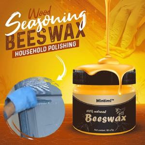 Beewax Wood Seasoning Lilin Gel Lebah Alami Pengkilap Kayu Furnitur