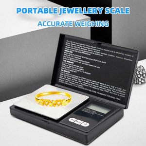 200g x 0.01g Penimbang Emas Mini Scale Timbang Digital Pocket Portable LCD Backlight Display Weight Gold Scale Pocket Scale