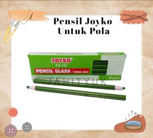 Pensil Pola Jahit /Pensil Glass / Pensil Kaca JOYKO Dermatograph/LUSIN
