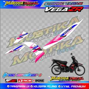STRIPING VARIASI MOTOR YAMAHA VEGA ZR / STICKER LIST YAMAHA VEGA ZR