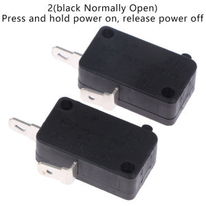 songduanshi 2pcs KW16(5)A 250VAC Microwave Oven Door Micro Normally Open Close Switch