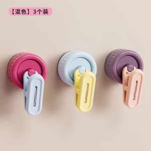 【Value Pack】Dopamine Suction Cup Hook Reusable Heavy-Duty Vacuum Suction Cup Hook Glass Kitchen Supplies Bathroom Towel Hook Tool Parts