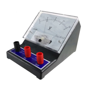 Direct Current Voltmeter Analog Panel Voltage Meter Mechanical Pointer Type -1-0-3/-5-0-15V for Physics Teaching