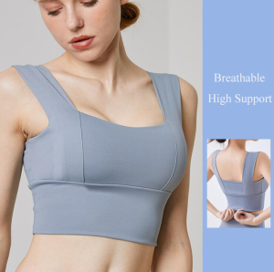 HOLA High Elasticity Breathable Women Seamless Shockproof Sports Bras Breathable Quick Dry Gym Fitness Running Yoga Vest