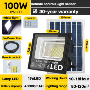 【 BUY 1 TAKE 1】solar lights with solar panel Flood light Battery replaceable Outdoor LED Waterproof IP67 1500W  Eye Protection Mosquito Repellent lamp Spotlight Indoor Night Light Street lamp Bulb Garden Outdoor Street Promotion COD with Remote Control