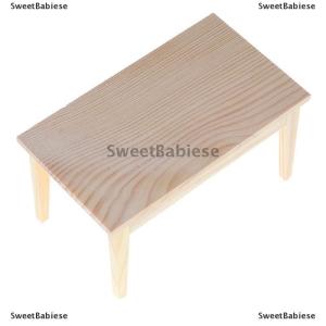 [COD] SweetBabiese 1/12 MINI dining Table เฟอร์นิเจอร์รุ่นของเล่นสำหรับตกแต่งบ้านตุ๊กตา