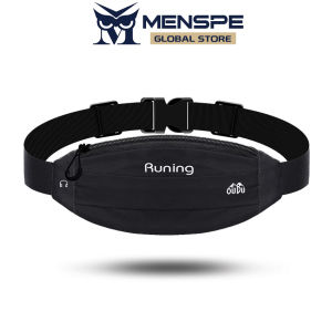 MENSPE Outtobe Sports Running Belts Waist Bags Outdoor Waterproof Night Full Reflective Bag Zipper Waist Packs Fitness Chest Bags Running Pouch Adjustable Buckle with Headphone Plug for Running Jogging