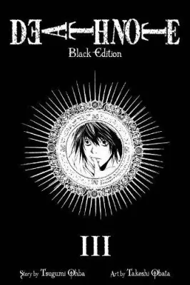 [100% Original Books] - Death Note Black Edition Vol. 3 by Tsugumi Ohba (US edition paperback)