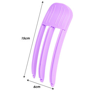 【Grilrigrin】2PCS Volumizing Hairpin Curling Bangs Clips Fluffy Lazy Wind Sculpting Combs Women Curling Fixed Shape Clip High-arched Styling Tools