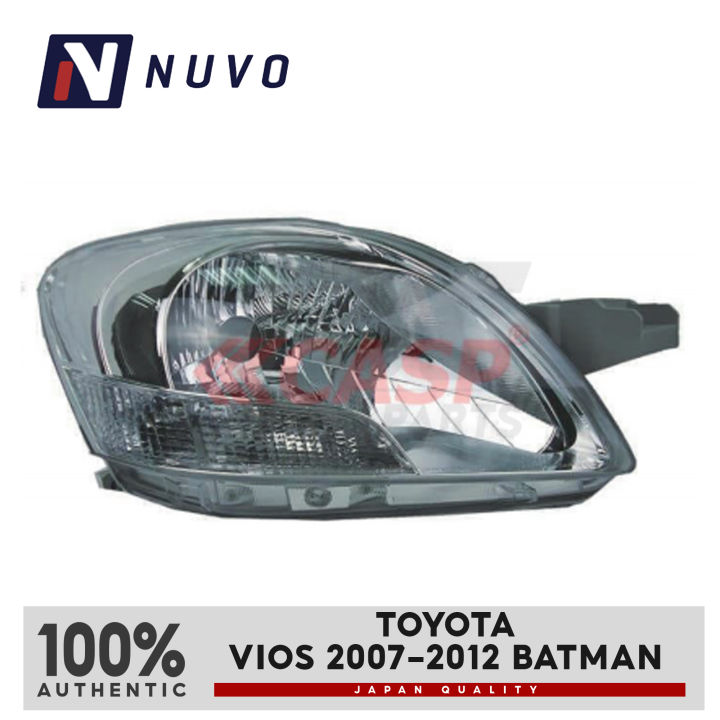 CASP HEAD LAMP TOYOTA VIOS BATMAN 81130/70-0D270212-11L9 2007-2012 19-4813 1pc
