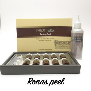 Lẻ 1 cặp Peel da Ronas Resting Solution vi kim tảo biển Hàn Quốc - Peel da tại nhà- Thay da sinh học